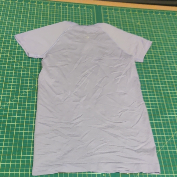 Women's White Short Sleeve Top - Picture 7 of 9